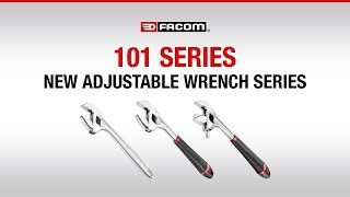 101 Series  ADJUSTABLE WRENCH SERIES  FACOM [upl. by Monjo262]