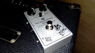 Fredric Effects The Accomplished Badger into clean and dirty amp [upl. by Cailly]