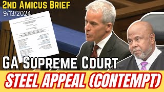 Brian Steel v State of Georgia New Amicus Brief by GACDL Defense Attorneys from 9122024 [upl. by Anemaj12]