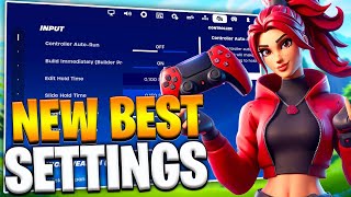 NEW BEST Controller SETTINGS in Fortnite Chapter 5 PS4PS5XboxPC [upl. by Regazzi]