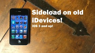 How to sideload appsIPA files on old iOS Devices iOS 3 and up Windows [upl. by Doraj]