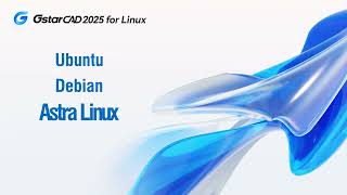 GstarCAD 2025 for Linux [upl. by Ayanaj]