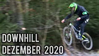 Downhill Dezember 2020  Old Hometrail  Edit  4K  Trail Büffel [upl. by Ardnaik]