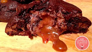 Salted Caramel Chocolate Chip Cookies Cookie Recipe  Шоколадное печенье с карамелью [upl. by Tildi202]