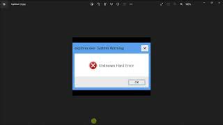 SOLVED quotUnknown Hard Errorquot on Windows 1110 [upl. by Jaynell484]