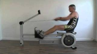 Concept2 Dynamic Erg  Rowing Technique [upl. by Attiuqehs514]