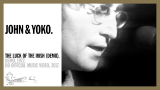 John Lennon amp Yoko Ono  The Luck Of The Irish ☘️ 🇮🇪 official music video HD [upl. by Neeli176]