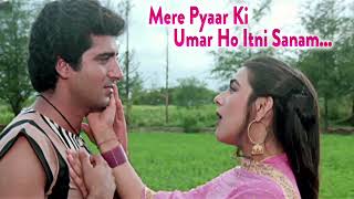 Mere Pyar Ki Umar Ho Itni Sanam  Waaris  Raj Babbar  Amrita Singh  Bulbul Ghosh [upl. by Salba]