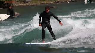 Kananaskis Country river surfing [upl. by Jacinda]