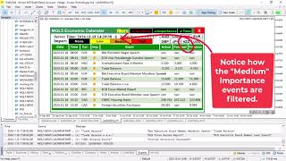 MQL5 ADVANCED ECONOMIC CALENDAR💟DASHBOARD Teaser Trailer PART 641 forexalgotrader mql5 youtube [upl. by Tenej133]