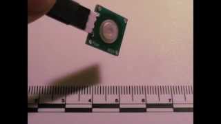 Miga Button Coil Micropump Demo [upl. by Nuahsar458]