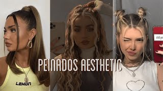 🦋Peinados Aesthetic🦋  Peinados fáciles y rápidos✨ [upl. by Eciuqram]