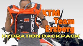 KTM Team Erzberg Hydration Backpack Unboxing [upl. by Knutson]