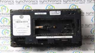 Allen Bradley  PANELVIEW 550 2711K5A2 Repaired at Synchronics [upl. by Werna]