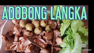 ADOBONG LANGKAJACKFRUIT RECIPE [upl. by Krahmer]