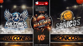 HALCONES VS SONICOS  3ER TORNEO INTERNO MAXIMO GOMEZ JUEGO 7 [upl. by Akilaz]