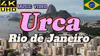 Aerial Tour of Urca Rio de Janeiro Music 8090s [upl. by Jedd]