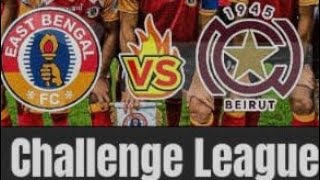 Al Nejmeh SC vs East Bengal 2024 [upl. by Arreit]