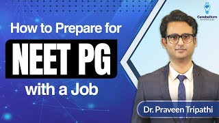 Is it possible to prepare for NEET PG with a Job  NEET PG 2025  NEET PG Strategy [upl. by Muraida486]