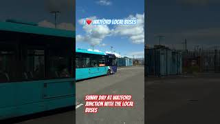 Sunny day at Watford Junction Bus Station viral travel viralvideo [upl. by Yruj]