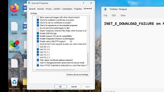 INETEDOWNLOADFAILURE on Microsoft Edge Fix [upl. by Denison]