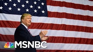 Theres A Big Problem With Donald Trumps Flag  All In  MSNBC [upl. by Reamy]