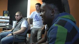 Sauti Sol amp Ali B in studio [upl. by Gobert]