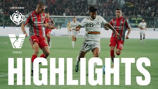 Serie BKT 2324  Highlights Cremonese 0  0 Venezia [upl. by Llenej785]