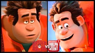 Wreck It Ralph ‘2012’ vs Ralph Breaks The Internet ‘2018’ Trailer 2018 Disney HD [upl. by Talbot939]