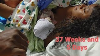 Raw and Emotional Birth Video  Induction Labor and Delivery Process  Labor and Delivery Vlog 2023 [upl. by Violante]