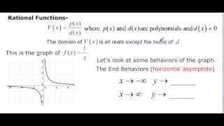 12224 RATIONAL FUNCTIONS [upl. by Yaja]