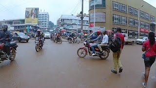 Walk Through Old Kampala to Kampala road [upl. by Savina948]