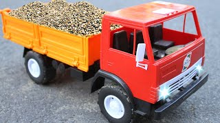 The Truck and Friends  Cars Animation  Trucks for children  Construction Cartoon [upl. by Ecnirp]