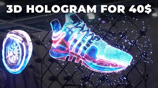 3D Hologram Projector from Aliexpress  Unboxing and Testing Led Fan for 40 [upl. by Farrow]