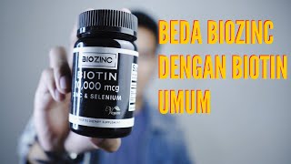 beda biozinc dengan biotin pada umumnya [upl. by Atal]