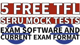 FREE TfL SERU Mock Test  SERU Exam Software amp Current Exam Format  Uber London  SERU Training [upl. by Booth]