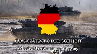 quotPanzerliedquot  German Tank Song [upl. by Einnaej295]