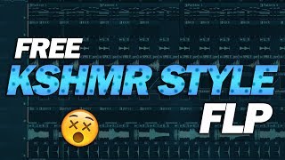 Free KSHMR Style FLP by NevoAni Only for Learn Purpose [upl. by Ralyat]