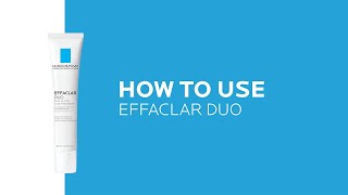 How to use Effaclar Duo Acne Spot Treatment  La RochePosay NEW [upl. by Tyrus]