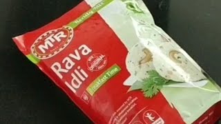 MTR Rava Idli Review  How to make MTR Rava idli recipe  MTR product review and Unboxing [upl. by Azeret968]