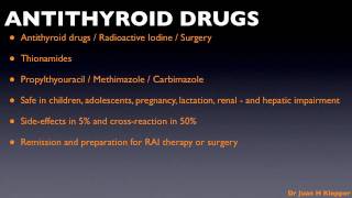 Graves Disease Part 3 Antithyroid Drugsmov [upl. by Anitsuj]