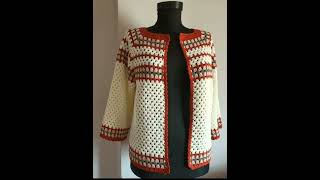 Crochet sweater knitting handmade crochetideas knitting crochettutorial [upl. by Peadar]