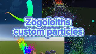 My custom particles showcase and download Minecraft bedrock [upl. by Krischer189]