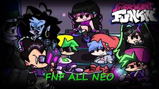 FNF ALL NEO blammedhightutorialsouthfresh Friday Night Funkin فرايدي نايت فانكين🎤 [upl. by Euqirat730]