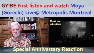 Senior reacts to Godspeed You Black Emperor Moya Górecki Live Episode 265 [upl. by Gnouhp528]