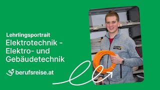 Lehrlingsportrait Elektrotechnik  Elektro und Gebäudetechnik  Wartung von Reglungskästen [upl. by Tris]