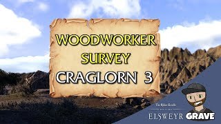 Woodworker Survey Craglorn 3  Elder Scrolls Online  ESO PS4 [upl. by Rosenblum905]