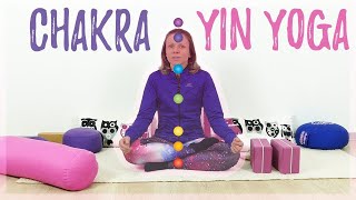 Chakra Yin Yoga  die Chakren harmonisieren [upl. by Kara-Lynn]