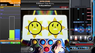 IIDX 灼熱Beach Side Bunny SPA HARD CLEAR With Popn Controller [upl. by Erdnaed]