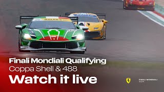 Ferrari Challenge Finali Mondiali  Imola Qualifying  Coppa Shell amp 488 Challenge Evo [upl. by Leirbaj810]